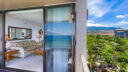 View from lanai of West Maui Mountains & inside unit